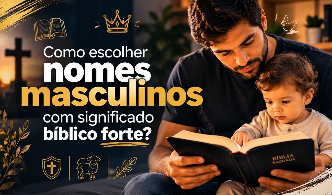 Como escolher nomes masculinos com significado bíblico forte?