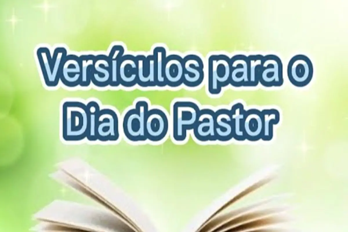 Versículo para o dia do pastor - Palavra do Dia de Hoje